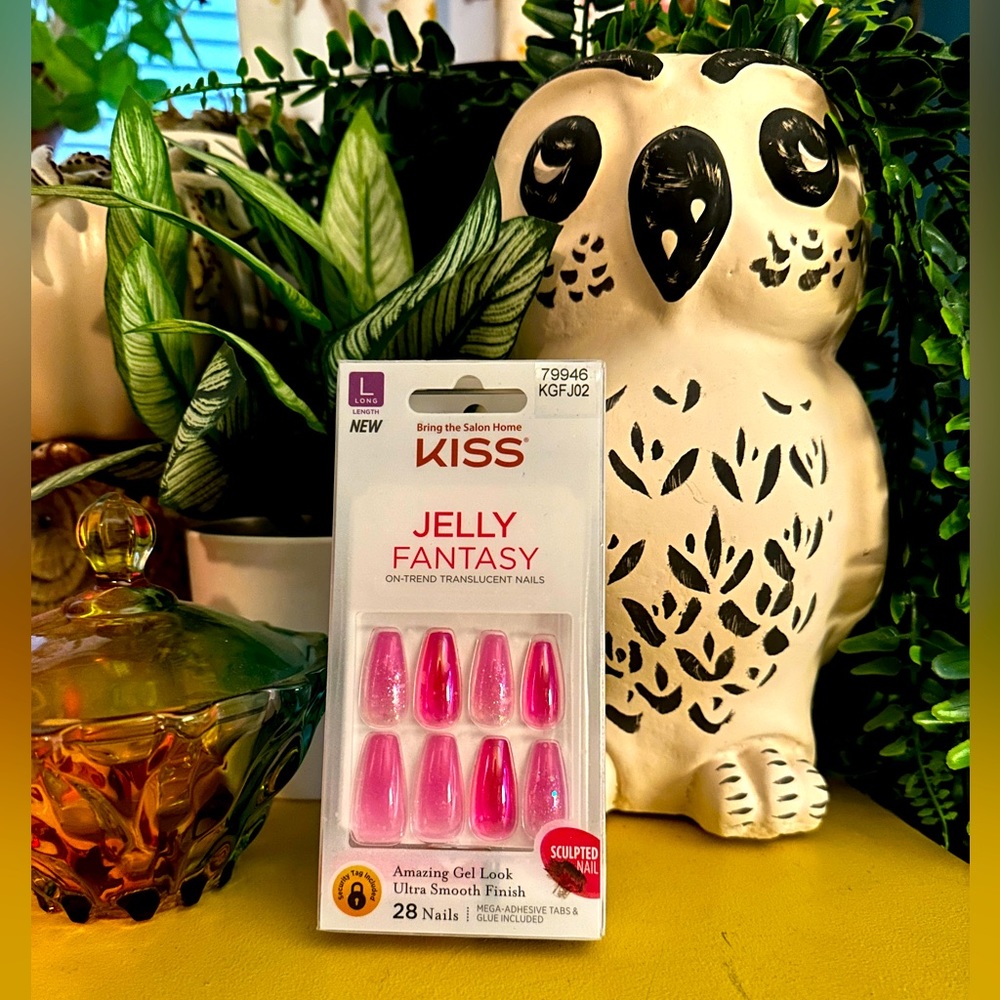 Kiss Jelly Fantasy Translucent Nails, Brand New